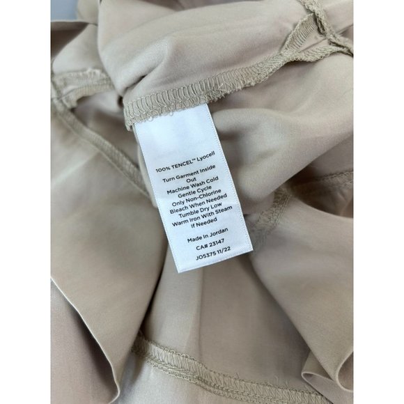 Haven Well Within womens small beige lyocell flowy tank top minimalist lagenlook - Picture 7 of 7